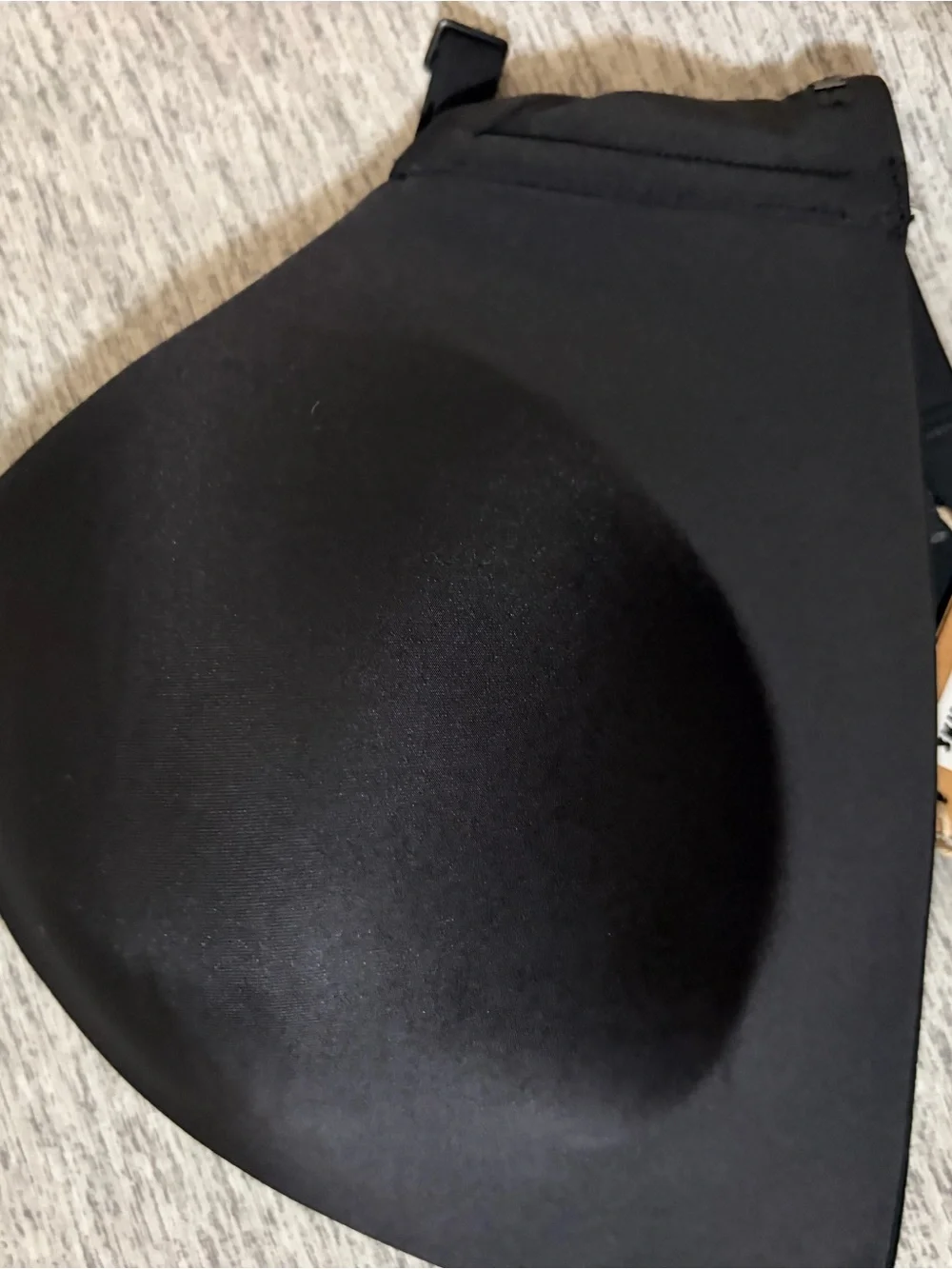 SKIMS Black Wireless Lightly Lined Bra 32DD - Picture 5 of 8